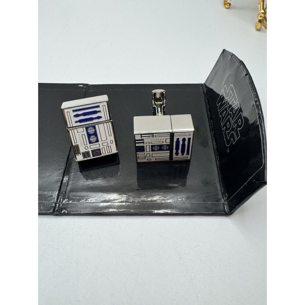 Star Wars Lucas Films R2D2 Cufflinks Jewelry 4GB USB Flash Drive Whit Box - Picture 4 of 12
